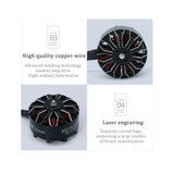 E-power 1PC X5215 500KV 6S Brushless Motor 4mm Mounting Hole For 15inch / 16inch FPV RC Toy Airplane Quadcopter