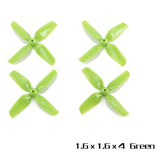 HQProp 2Pairs CW+CCW 1.6inch 3 Blades Micro ABS Propeller 1.5mm Mounting Hole For FPV RC Toy Airplane Quadcopter