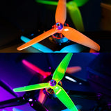HQProp 2Pairs R38 5.1inch 3 Blades CW+CCW PC Propeller 3.8inch Pitch 5mm Mounting Hole For FPV RC Toy Airplane Quadcopter