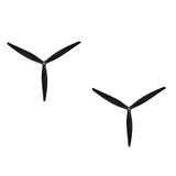 HQporp 1Pair CW+CCW 17inch 3 Blades CRN Propeller 8inch Pitch 6mm Mounting Hole For 17inch FPV RC Toy Airplane Quadcopter