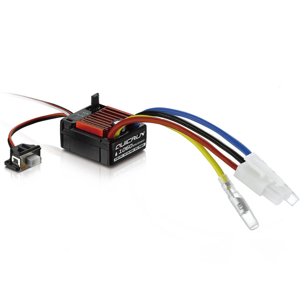 HobbyWing QuicRun 60A 1060 & 25A 1625 Brushed ESC For 1:10 / 1:16 / 1:18 Remote Control Toy Car For 550/380 Brushed Motors
