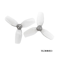 HQDrop 4CCW+4CW DT63MMX3V2 Propeller 2.5-inch Crossover Machine Blade Reverse Propeller