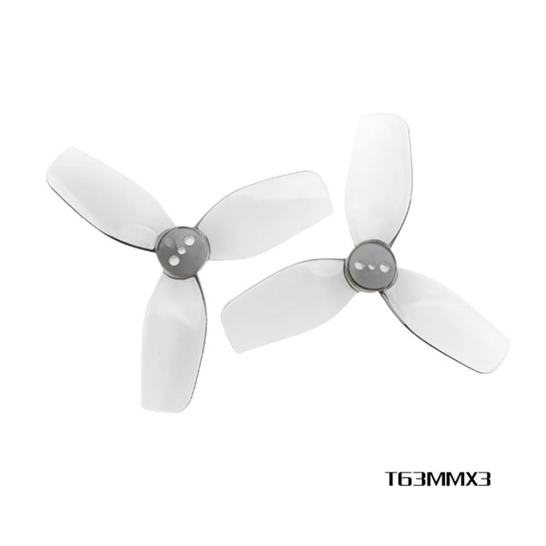 HQDrop 4CCW+4CW DT63MMX3V2 Propeller 2.5-inch Crossover Machine Blade Reverse Propeller