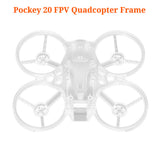 AXISFLYING 107mm Wheelbase Whoop Frame For Pockey 20 FPV Quadcopter For C134 6000KV Brushless Motor For GF 2023 Propeller