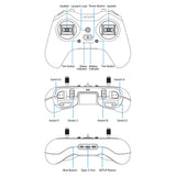 BETAFPV LiteRadio 4 Neo Radio Transmitter 10 Channel Remote Controller With Type C Port For FPV Analog RC Toy Airplane