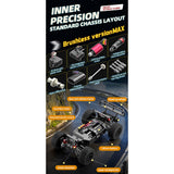 ZLL SG818 PRO / SG818 MAX 1:24 Full-proportional 4WD High Speed Off-road Vehicle Racing Car With Remote Control Handle