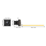 BETAFPV 1/3" CMOS Sensor C04 FPV Camera 160° FOV 1200TVL Horizontal Resolution For Aquila20 Toy AIrplane For Micro Canopy