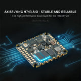 Axisflying Pockey 20 ELRS 2.4G 3S Brushless Micro FPV Quadcopter & Transmitter Kit 107mm Wheelbase With Mini Analog VTX