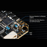 BETAFPV F4 2-3S 20A AIO FC V1 With USB-compatible Port For DJI O3 HD VTX For Pavo20 Pro II / Pavo20 Pro FPV Quadcopter