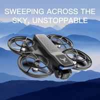 Upgrade Large Screen Control Full Protection Paddle Blades Anti Fall Four Axis Remote Control Drone Upgrade Brushless Motor Electrically Adjustable Camera
