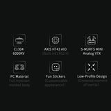 Axisflying Pockey 20 ELRS 2.4G 3S Brushless Micro FPV Quadcopter & Transmitter Kit 107mm Wheelbase With Mini Analog VTX