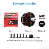 Axisflying AF2406X 2080KV 1860KV 4S-6S Module Brushless Motor 5mm Shaft for FPV RC Quadcopter for Analog VTX / HD VTX