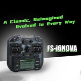 Flysky FS i6 NOVA 10CH Radio Transmitter Support Open Source With X8M Receiver For FPV RC Toy Aorplane Quadcopter