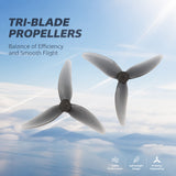 HQProp 4Pairs Lightweight T3.6X3X3 CW+CCW PC Propeller 1.5mm Mounting Hole For FPV RC Toy Airplane