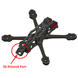 QWINOUT APEX EVO O4 Pro 225mm Wheelbase 3K Carbon Fiber FPV Toy Airplane Frame Kit For DJI O3 / O4 Pro Air Unit VTX Mount
