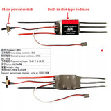 QWINOUT AM32 2S-4S 80A Brushless ESC Support PWM DSHOT Signal For FPV Toy Airplane Off-road Vehicle Racing Car