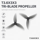 HQProp 4Pairs Lightweight T3.6X3X3 CW+CCW PC Propeller 1.5mm Mounting Hole For FPV RC Toy Airplane