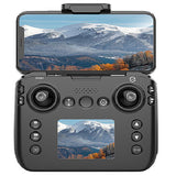 Upgrade Large Screen Control Full Protection Paddle Blades Anti Fall Four Axis Remote Control Drone Upgrade Brushless Motor Electrically Adjustable Camera