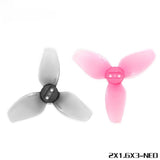 HQProp 4Pairs 2inch 3 Blades CW+CCW PC Propeller 1.6inch Pitch 1.5mm Mounting Hole For DJI Neo RC Toy AIrplane