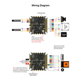 Axisflying ARGUS H743 Flight Control 25A AIO Stack ICM-42688 Gyro for Analog VTX / HD VTX for FPV RC Quadcopter
