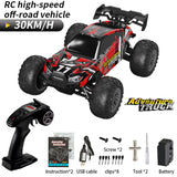 LYZRC C100 1:16 Full Proportion 4WD 2.4G High Speed Off-road Remote Control Car 30km/h With Remote Control Handle