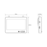 BETAFPV 4.5inch LCD Display Screen FPV Monitor 1080p@60fps Resolution With 1/4 Hole For P1 HD VRX For VR04 HD Goggles