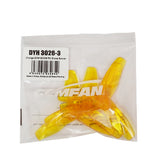 GENMFAN 4Pairs CW+CCW 3026 3 Blades PC Propeller 1.5mm Mounting Hole For RC Toy Airplane For 1408 Motor
