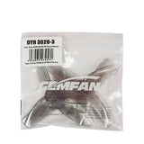 GENMFAN 4Pairs CW+CCW 3026 3 Blades PC Propeller 1.5mm Mounting Hole For RC Toy Airplane For 1408 Motor