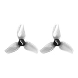 HQProp 2Pais CW+CCW 2.2inch 3 Blades PC Propeller 1.5mm Mounting Hole 2inch Pitch For RC Toy Airplane