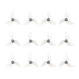 BETAFPV 8PCS / 12PCS CW+CCW 1207 3-Blade PC Propeller 1mm Shaft For Air65 II Toy Airplane For (2026) 0802 / 0702 Brusheless Motor