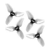 HQProp 2Pais CW+CCW 2.2inch 3 Blades PC Propeller 1.5mm Mounting Hole 2inch Pitch For RC Toy Airplane