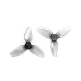 HQProp 2Pais CW+CCW 2.2inch 3 Blades PC Propeller 1.5mm Mounting Hole 2inch Pitch For RC Toy Airplane