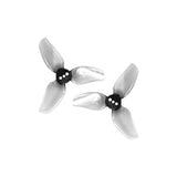 HQProp 2Pais CW+CCW 2.2inch 3 Blades PC Propeller 1.5mm Mounting Hole 2inch Pitch For RC Toy Airplane
