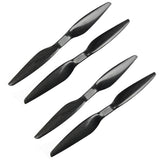 QWinOut 2070 Efficient propeller Carbon Fiber Paddle 20*7 CW CCW Props for RC Multicopter Drone Plant protection UAV