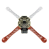 QWinOut 4-axle Aircraft Quadrocopter Helicopter RTF F450-V2 Frame GPS APM2.8 Aerial FPV PTZ AT10 TX Battery
