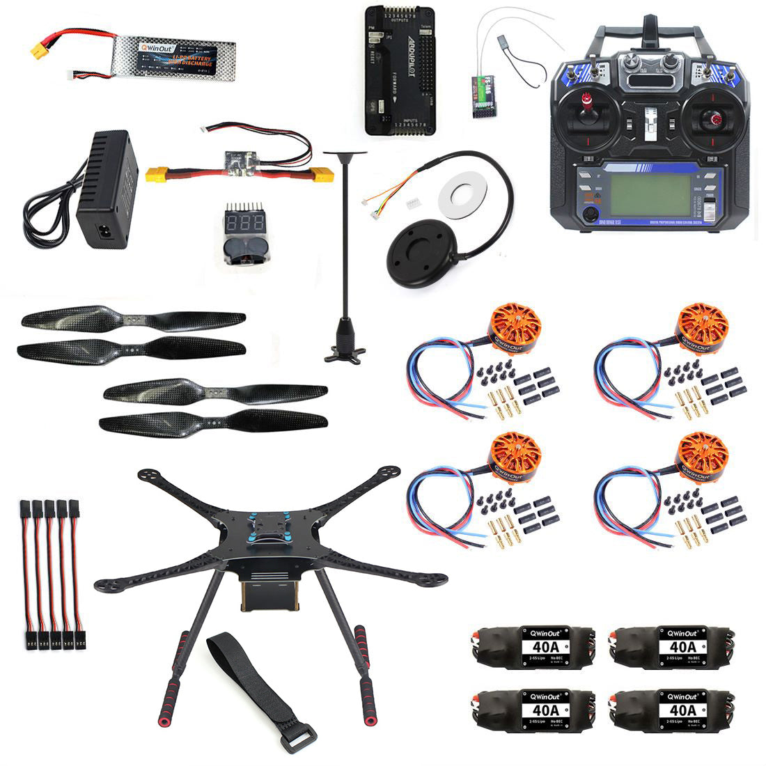 S600 Series DIY RC Drone Kit QWinOut