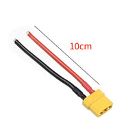 QWinOut 100PCS RC Battery Cable T90 Head Welding Wire 10CM Male Female Connector Plug Cable for RC Racing Drone Accessories