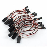 JMT 10PCS 300mm 30CM RC Servo Receiver Extension Wire Cable Cord Lead for Helicopter fast shipping F00536-10