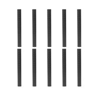 QWinOut10PCS  High-strength 3K Carbon Fiber 16*14*150MM 16*14*185MM Tube Twill Matt For Plant Protection UAV Drone