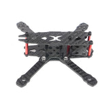 QWinOut FS135 135mm Wheelbase 3mm Arm Thickness 3K Carbon Fiber Frame Kit for RC Drone FPV Quadcopter 3 inch Props 1103/1104/1305 Motor