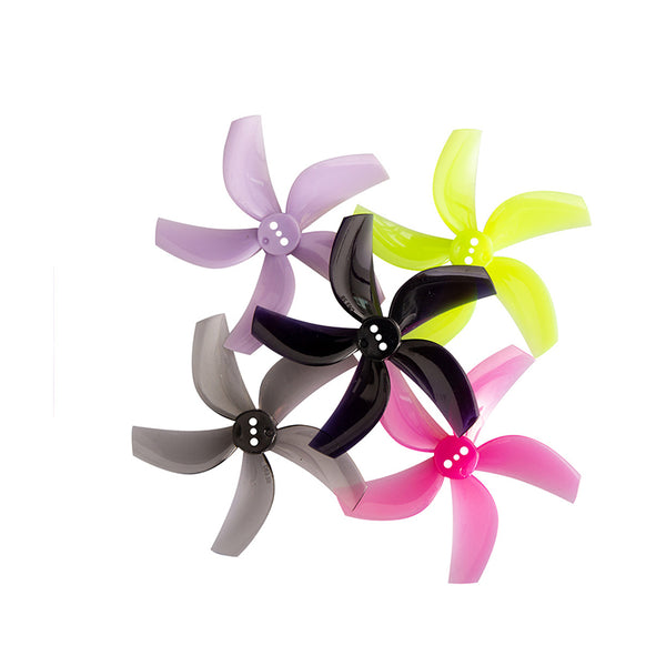 12Pairs Gemfan D63 5-Paddle Propeller 1.65mm Shaft CW CCW for 1105-5500 Brushless Motor for DIY Drone FPV  Quadcopter