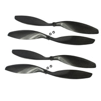 QWinOut 12x3.8 3K Carbon Fiber Propeller CW CCW 1238 CF Props Blade For RC Quadcopter Hexacopter Multi Rotor UFO