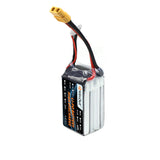 QWinOut 14.8V 60C 1500MAH XT60 Lipo Battery Rechargeable for DIY RC Aircraft FPV Racing Drone