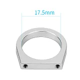 QWinOut CNC Aluminium Gimbal 10mm Damping Mount with Rubber for FPV Gopro Camera Mount Multicopter xa650