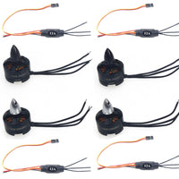 JMT 1806 2400KV Motor +Simonk 12A 2-3s ESC for QAV250 FPV KK 260 RC Drone F10819-C