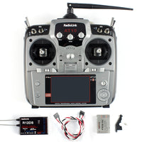 QWinOut Full Kit DIY RC Drone 6-axle Aircraft Kit HMF S550 Frame 6M GPS APM 2.8 Flight Control AT10II Transmitter Gimbal Camera Mount