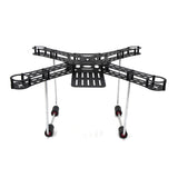 QWinOut 380mm Wheelbase Four-axis Carbon Fiber Frame Kit with Fixed Landing Gear for DIY Drone Quadcopter Kit