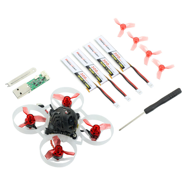 Happymodel Mobula6 1S 65mm Brushless Whoop Drone Mobula 6 BNF AIO 4IN1 Crazybee F4 Lite Flight Controller Built-in 5.8G VTX RC Toy Christmas Gift