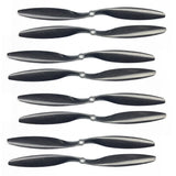 JMT 1pack of 4Pairs 1245 3K Carbon Fiber Propellers CW CCW 12x4.5 CF Props  for DJI Motor Model Drone Spare Parts 12inch