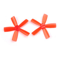QWinOut 2 pairs 2035 Propeller 2 inch 50.8mm PC Props 5-Paddle CW CCW paddle 1.5mm hole For indoor brushless FPV Racing Drone Quadcopter